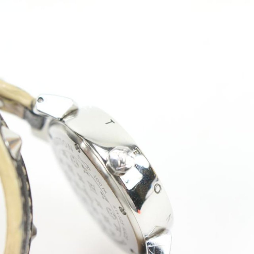Louis Vuitton Triple Coiled Q1212 Tambour Watch 28mm Quartz 25lv37s - Picture 11 of 12